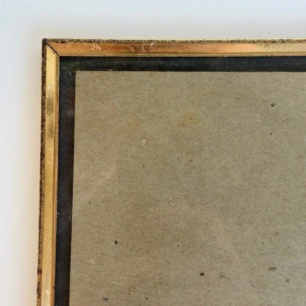 Vintage Picture Frame Unisex 8x10 Gold‎ Traditional Ornate Metal Edge
